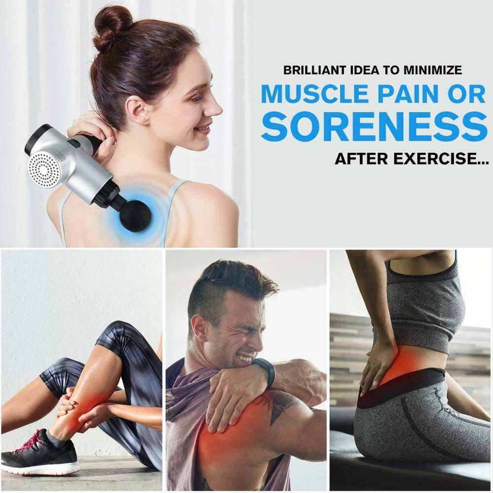 massage gear LUXE Professional LCD Muscle Massage Gun – Hot Luxe Deals